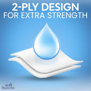 Soft & Hygienic Nylon Facial Tissue 200 Sheets 2 Ply 5 or 10 Boxes - SNH Packing