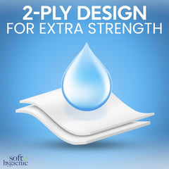 Soft & Hygienic Nylon Facial Tissue 200 Sheets 2 Ply 5 or 10 Boxes - SNH Packing