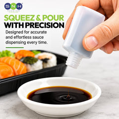 Soy Sauce Bottle 15ML Disposable Mini Sauce Container - SNH Packing