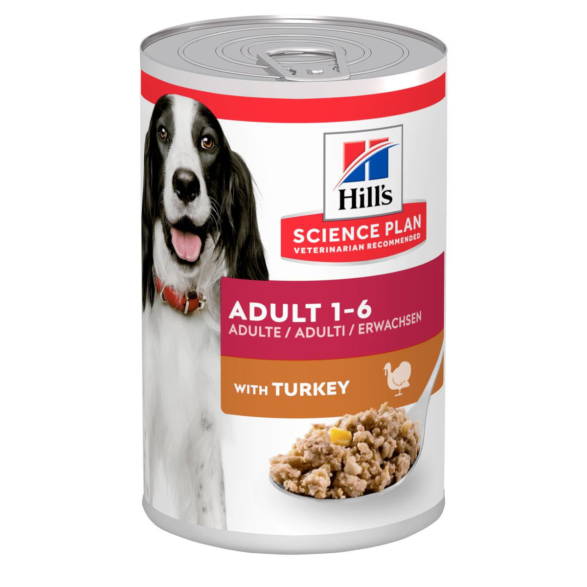 Hill’s Science Plan Adult Dog Food with Turkey (12x370g)