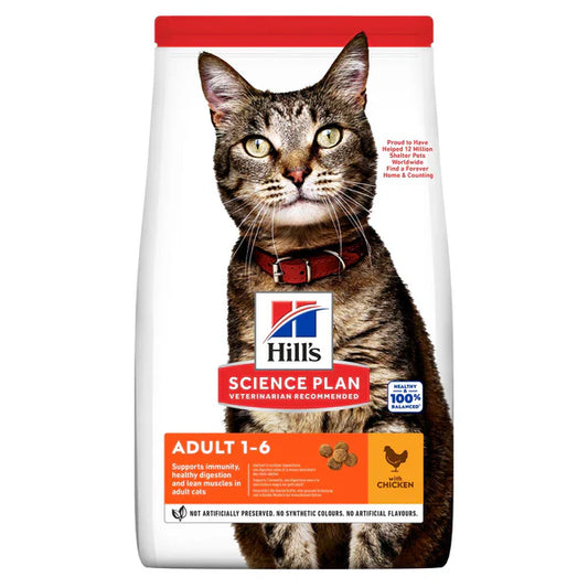 Hill’s Science Plan Adult Cat Food With Chicken 3KG