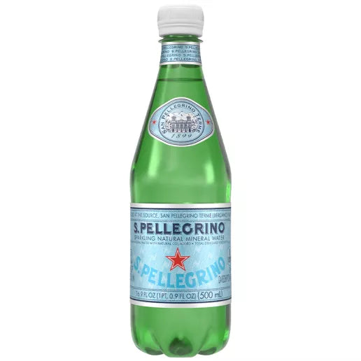 SAN PELLEGRION SPARKLING WATER PET BOTTLE 24PCSX500ML