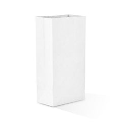 Square Bottom Paper Bags Brown White Kraft Takeaway - SNH Packing