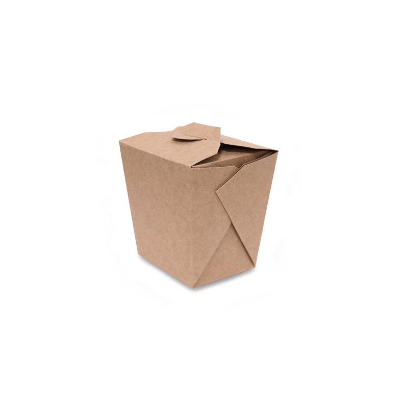 Square Brown Kraft Takeaway Boxes – Durable Food Packaging - SNH Packing
