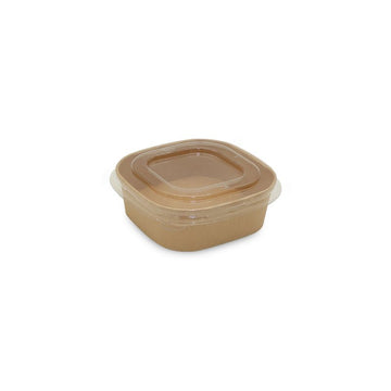 Brown Square Containers