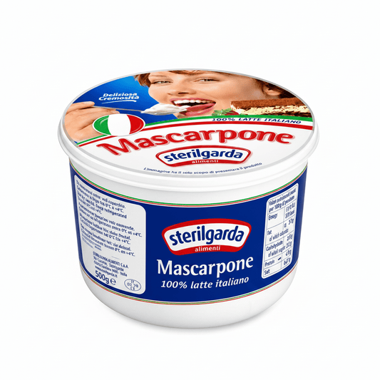 Sterilgarda Mascarpone Cheese 500g Creamy Italian Fresh Cheese - SNH Packing
