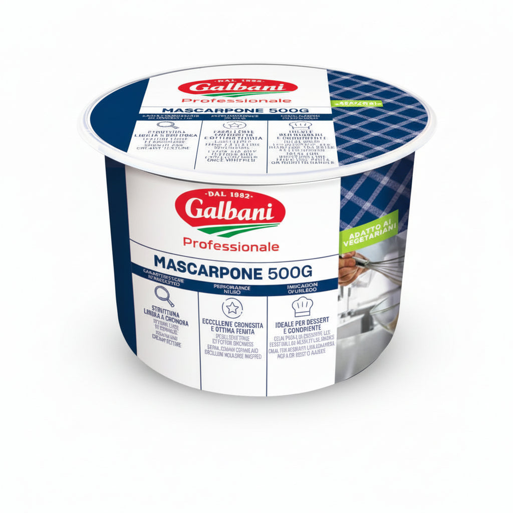 Sterilgarda Mascarpone Cheese Creamy Italian Fresh Cheese 500g