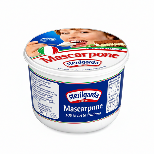 Sterilgarda Mascarpone Cheese Creamy Italian Fresh Cheese 500g