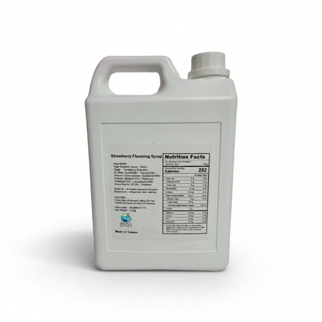Strawberry Flavoring Syrup 2.5KG - SNH Packing