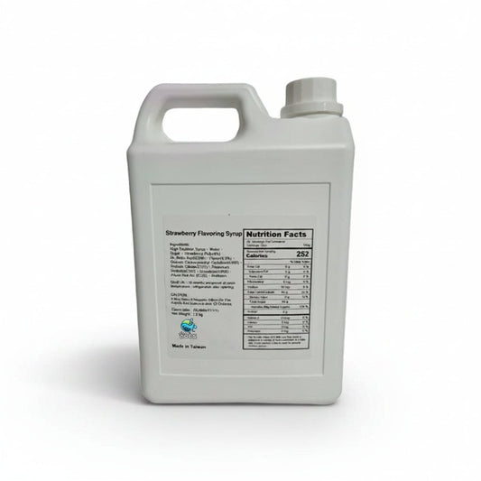 Strawberry Flavoring Syrup 2.5KG - SNH Packing