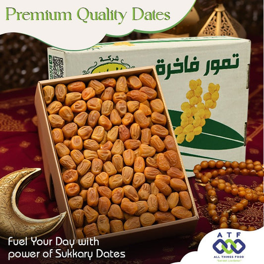 SUKKARY DRY DATES - 3 KG (KSA) - SNH Packing