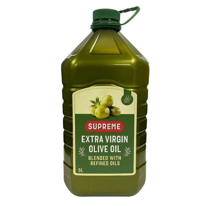 Supreme Extra Virgin Olive Oil  Blended with Refined Oils  5L