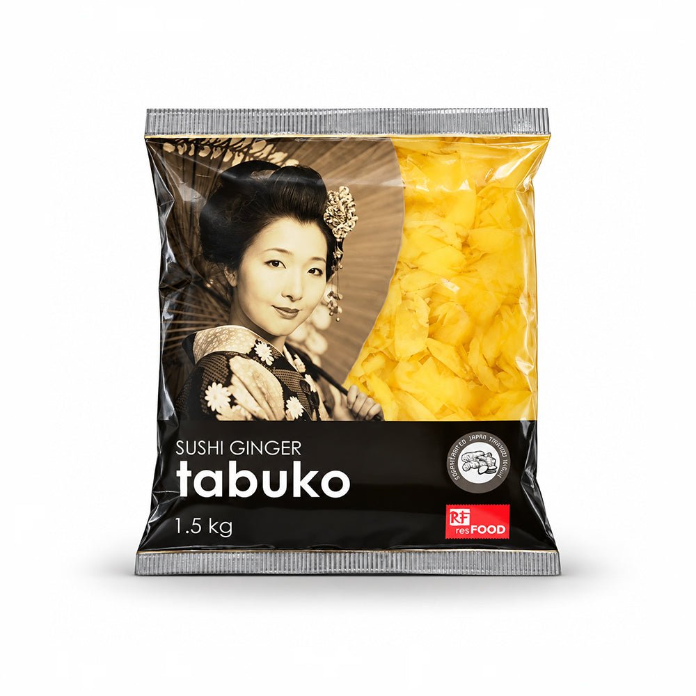 Tabuko Pickled Ginger White 1.5KG Japanese Sushi Condiment - SNH Packing
