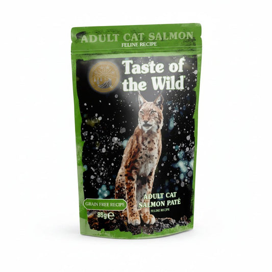 Taste of the Wild Adult Cat Salmon Patê – 85g - SNH Packing