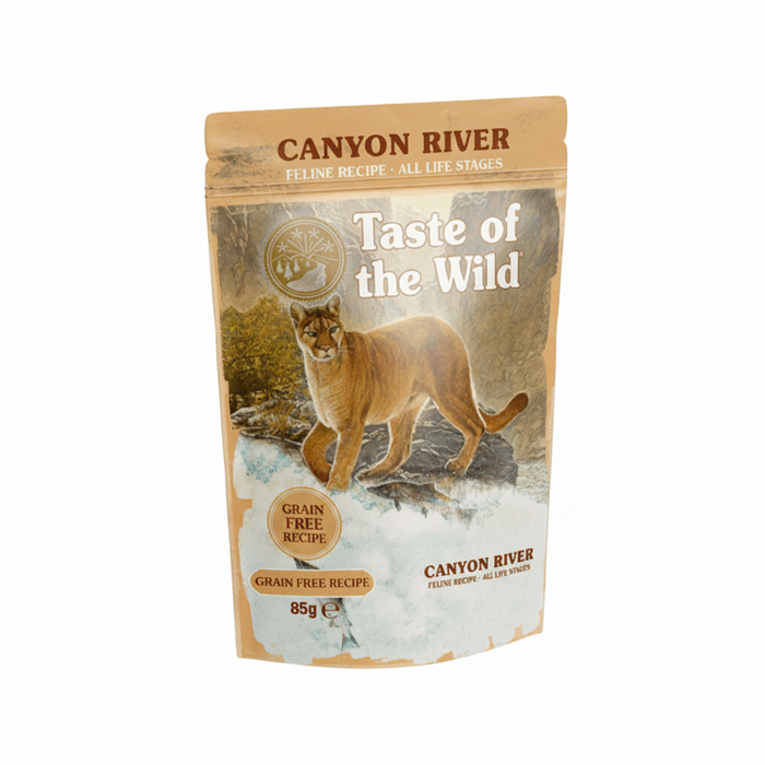 Taste of the Wild Canyon River Cat Pouch Chunks in Gravy  85g