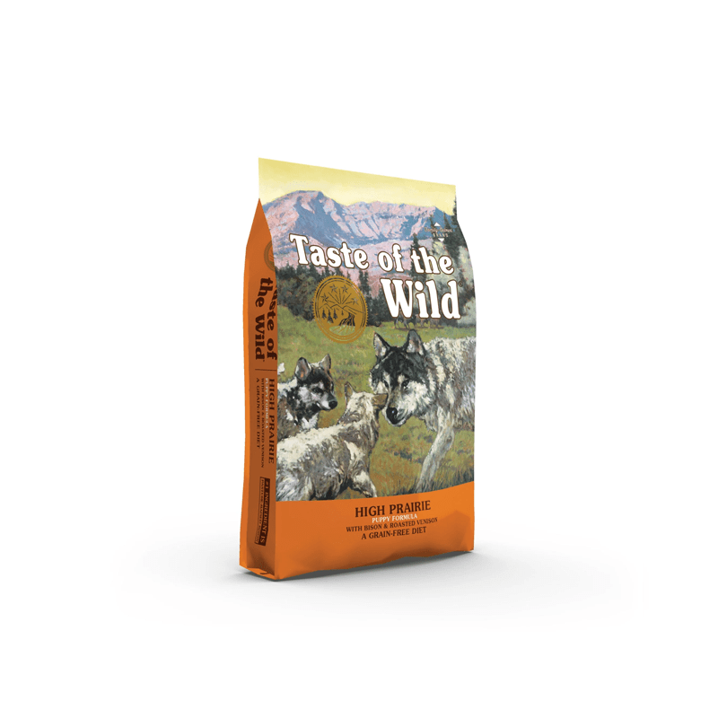 Taste of the Wild High prairie Puppy Recipe with Roasted Bison & Roasted Venison 12.7kg - SNH Packing