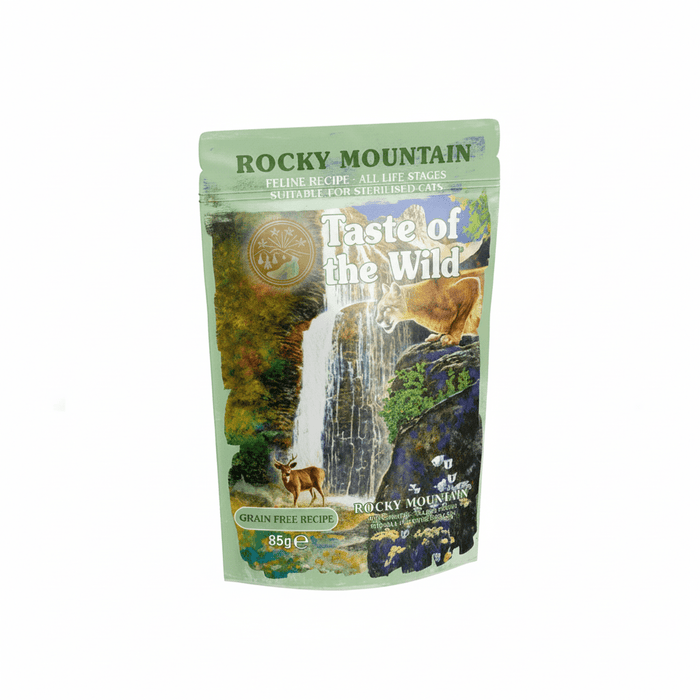 Taste of the Wild Rocky Mountain Cat Pouch Chunks in Gravy  85g