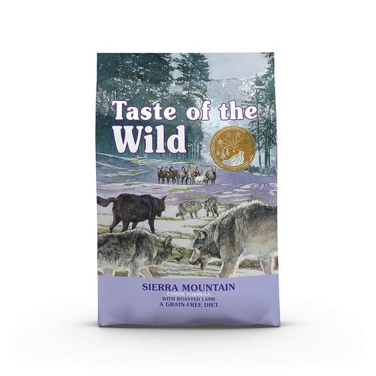 Taste of the Wild Sierra Mountain Canine Recipe with Roasted Lamb 2.27kg - SNH Packing