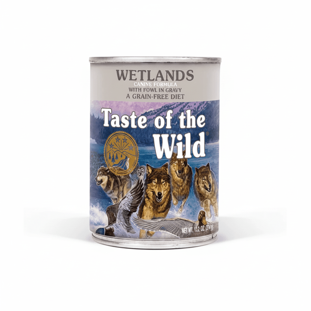 Taste of the Wild Wetlands Canine Formula 390grm - SNH Packing