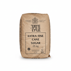 Tate & Lyle Caster Sugar 25KG Bag (Fine Baking Sugar) - SNH Packing