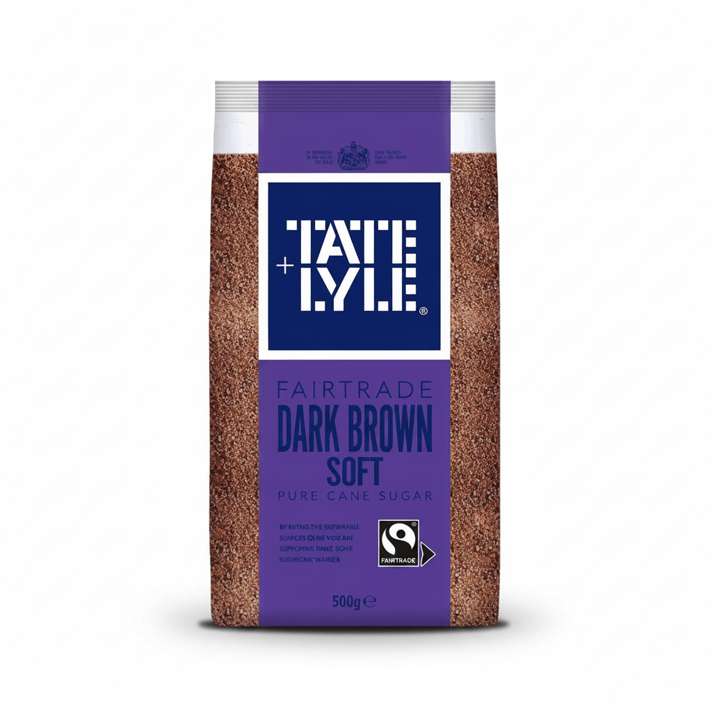 Tate & Lyle Dark Brown Sugar 500 Grams - SNH Packing