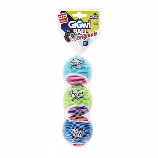 Tennis Ball 3pcs with Different Colour in 1 pack (Medium) - SNH Packing