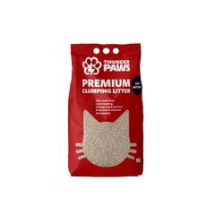 Thunder Paws Premium Hard Clumping Clay Cat Litter 10 L - SNH Packing