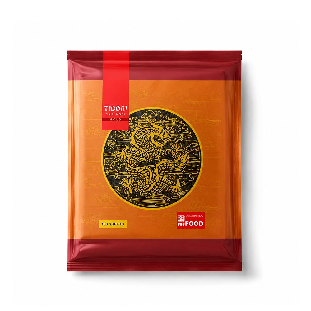 TIDORI Sushi Nori 100 Sheets 230G Roasted Seaweed for Sushi - SNH Packing