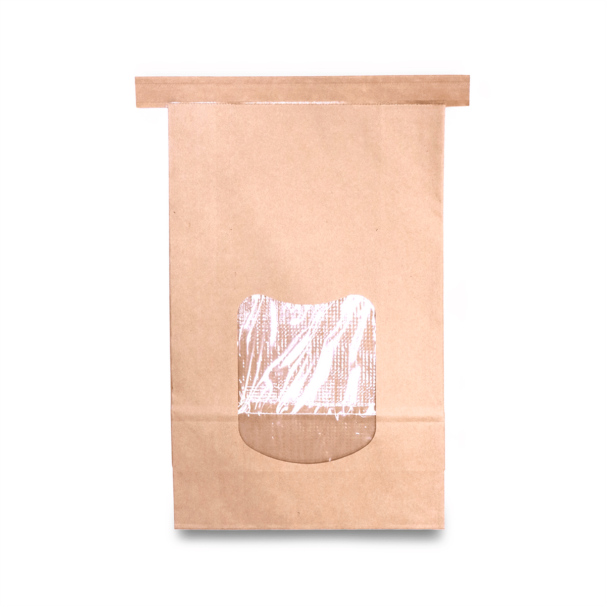 Kraft Tin-Tie Bags with Window
