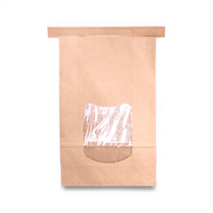 Tin Tie Brown Bags 15.5CM to 24.6CM Food Packaging - SNH Packing