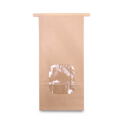 Tin Tie Brown Bags 15.5CM to 24.6CM Food Packaging - SNH Packing