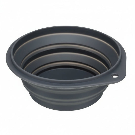 Trixie Collapsible Travel Bowl for Dogs GREY - SNH Packing