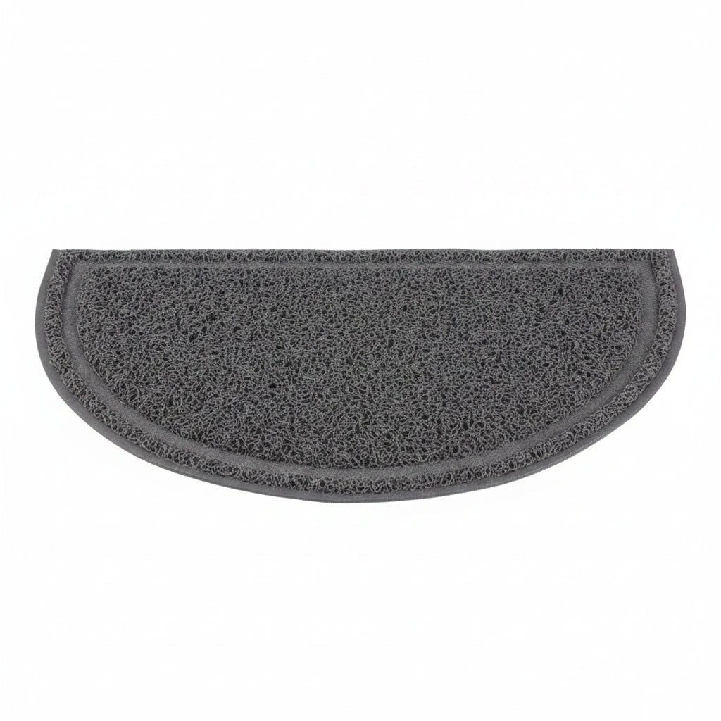 Trixie Halfmoon PVC Litter Tray Mat for Cats BLACK 41X25CM - SNH Packing