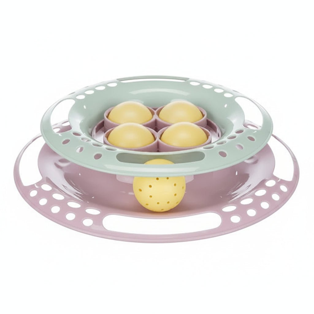 Trixie Junior Kitten Circle Toy for Kittens PURPLE - 24CM - SNH Packing