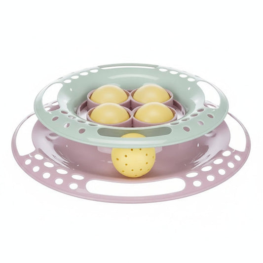 Trixie Junior Kitten Circle Toy for Kittens PURPLE - 24CM - SNH Packing