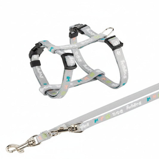 Trixie Junior Puppy Harness with Leash 27-45X1CM - SNH Packing