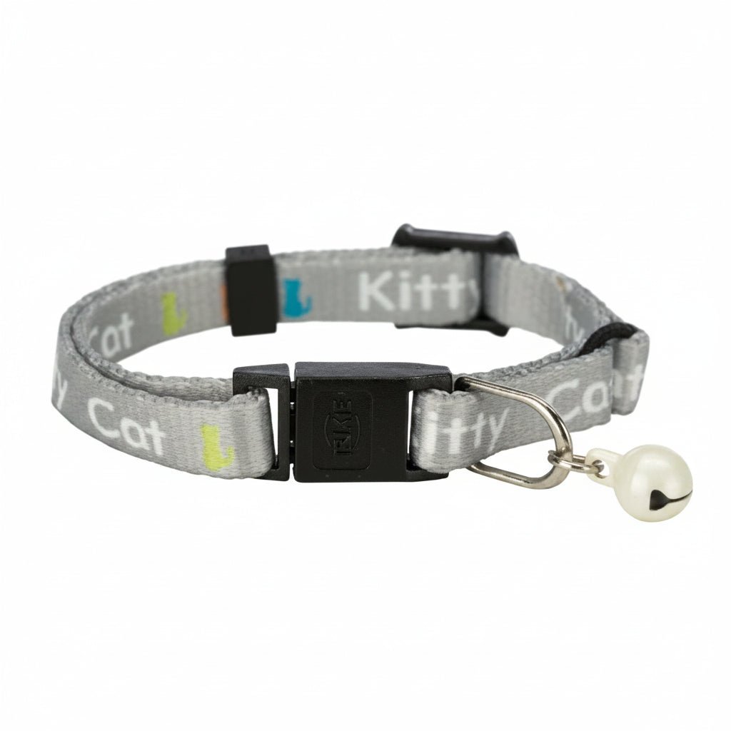 Trixie 'Kitty Cat' Collar for Kittens GREY - 18CM - SNH Packing