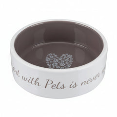 Trixie Pet's Home Ceramic Bowl for Dogs TAUPE - 1.4L - SNH Packing
