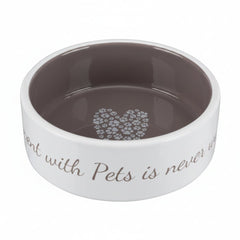 Trixie Pet's Home Ceramic Bowl for Dogs TAUPE - 300ML - SNH Packing