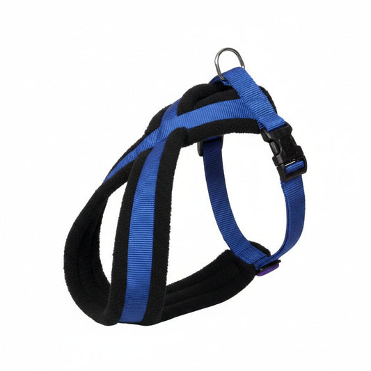 Trixie Premium Touring Harness for Dogs BLUE -M-L - SNH Packing