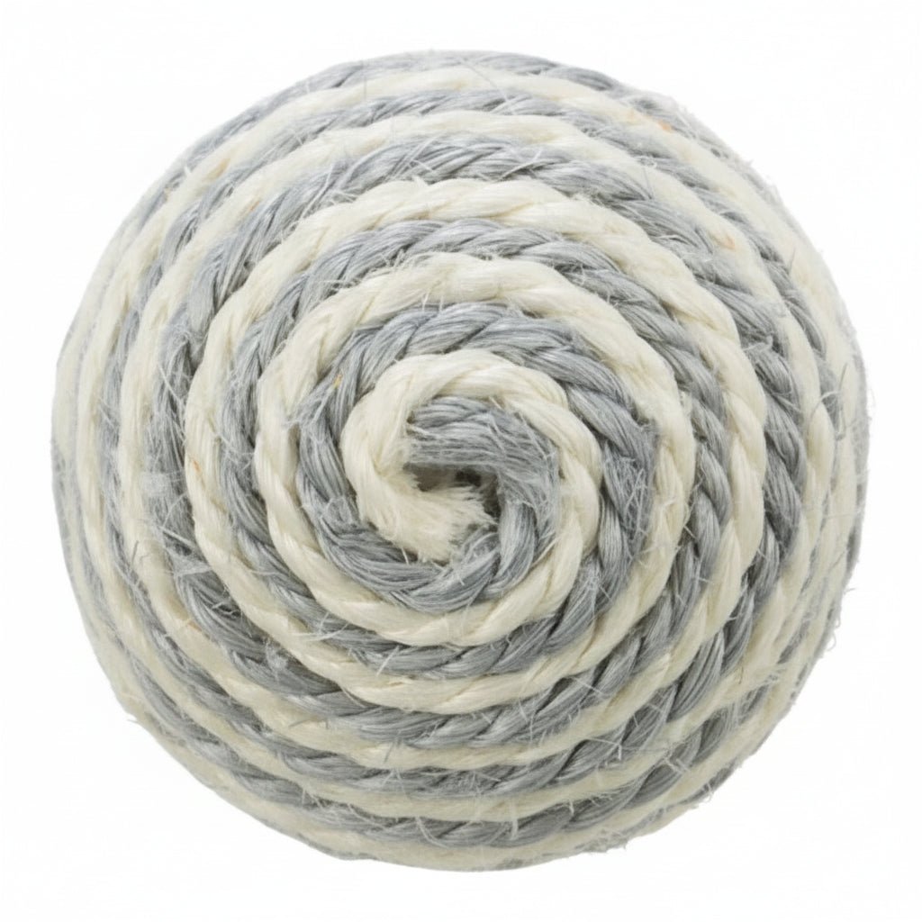 Trixie Sisal Ball Toy for Cats Black - 6cm - SNH Packing