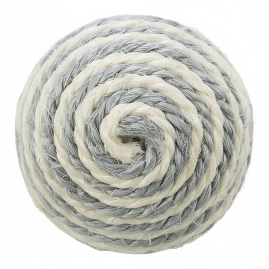 Trixie Sisal Ball Toy for Cats Black - 6cm - SNH Packing