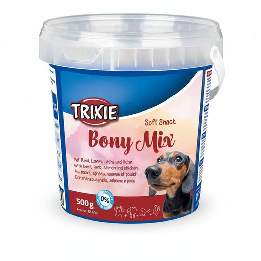 Trixie Soft Snack Bony Mix Dog Treats - 500G - SNH Packing