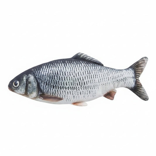 Trixie Wiggly Fish with Catnip GREY - 30CM - SNH Packing