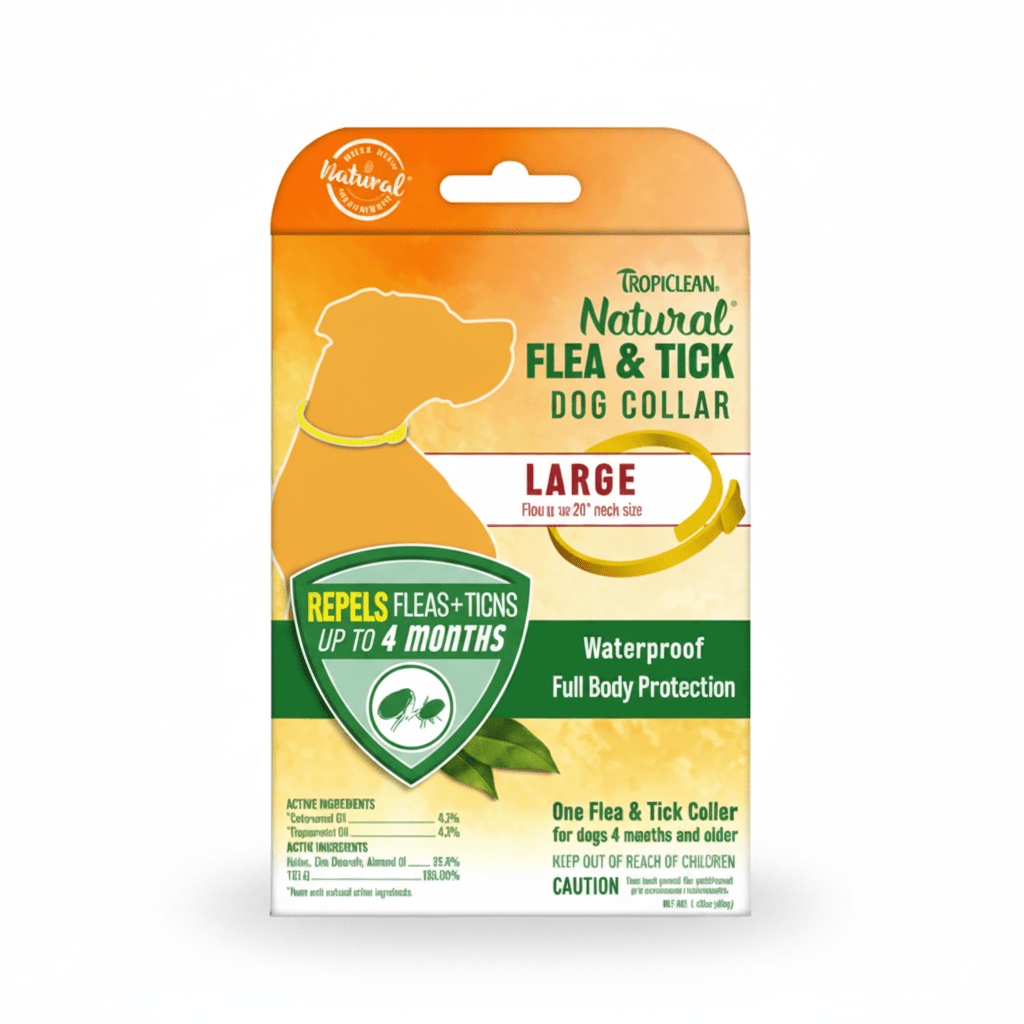 Tropiclean Flea and Tick Large Dog Collar Large - SNH Packing