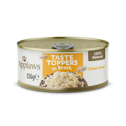 Applaws Taste Toppers in Broth Chicken Wet Dog Food 156g