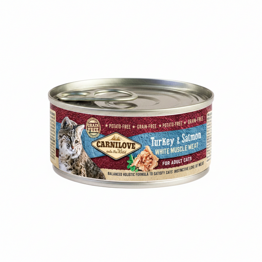 Carnilove Turkey & Salmon for Adult Cats (Wet Food Cans)