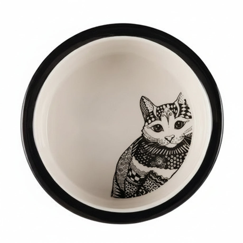 Trixie Zentagle Ceramic Bowl for Cat - 300ML
