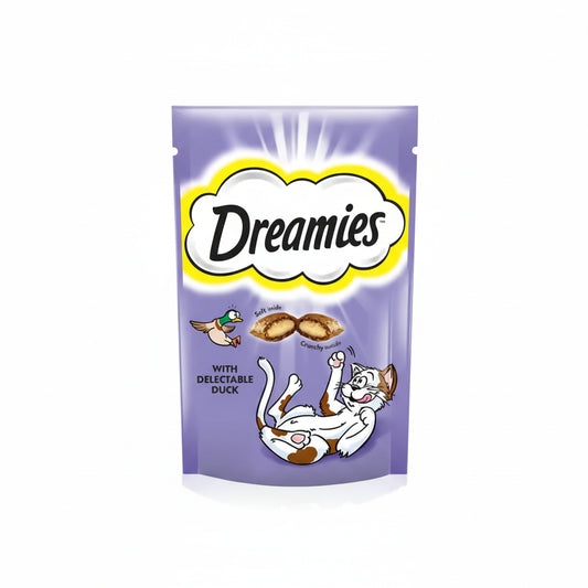 Dreamies Duck Cat Treats - 60G