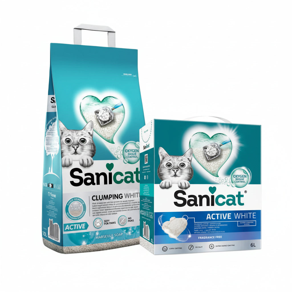 Sanicat Clumping White Active 10 L